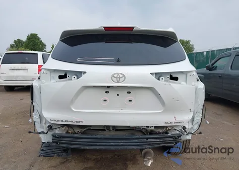 2023 Toyota Highlander Xle из США, поврежденный, VIN 5TDKDRBHXPS027735